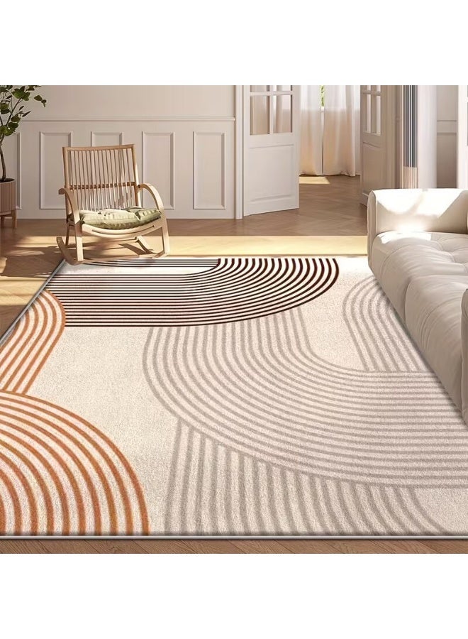 حافظة سجاد للاستخدام الداخلي/الخارجي  ، مستطيلة، سمك 0.25 سم سهلة التنظيف، مثالية لغرف النوم وغرف المعيشة وغرف الطعام - Image 2